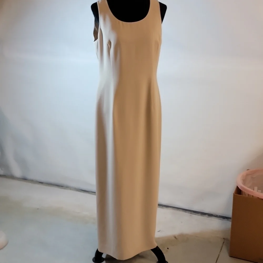 𝅺ADRIANNA Papell elegant maxi dress with cropped overlay sequin jacket - Picture 6 of 16